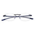 Sirts Rectangular Matte Black Blue EP2518 (Including Anti-Glare Lens)
